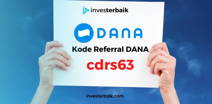 Kode Referral Dana Terbaru Dan Cara Mendapatkannya